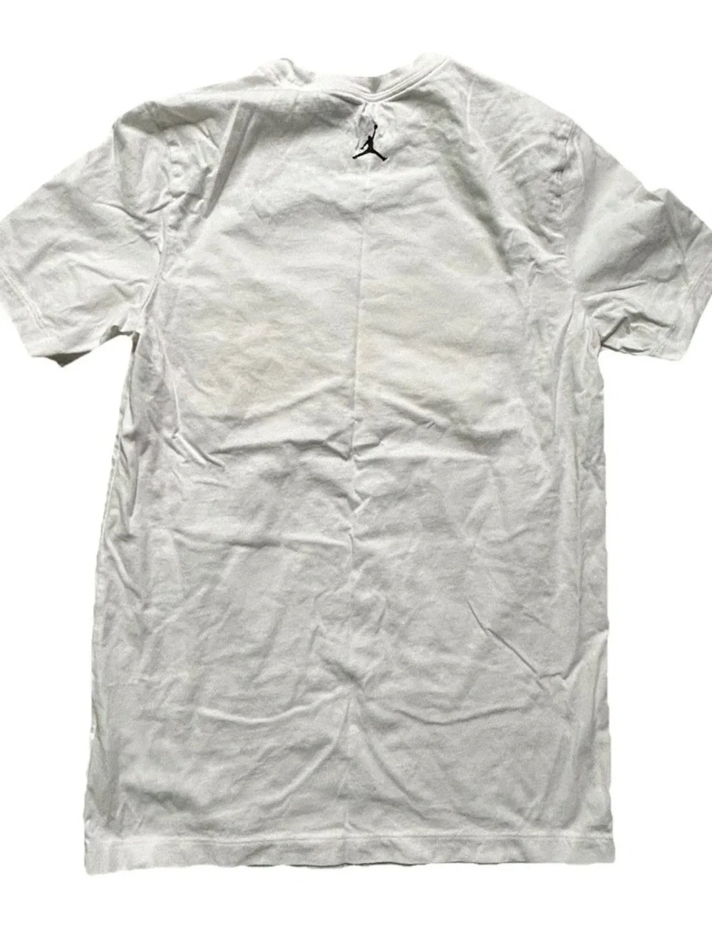 Men’s Air Jordan White Short Sleeve T Shirt Nike Logo Size Small